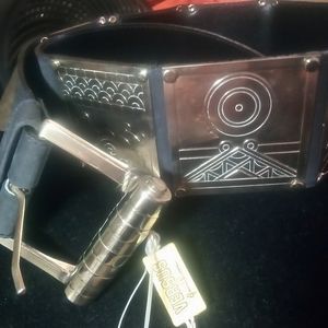 Giani Vercace  Blue Belt NWT vintage $250+